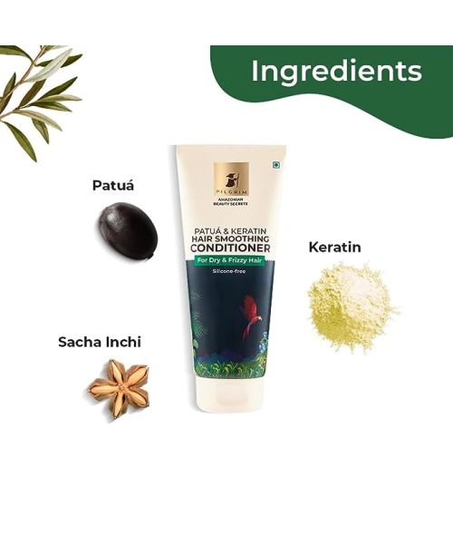 Pilgrim: Patua & Keratin Hair Smoothing Conditioner - 200ml