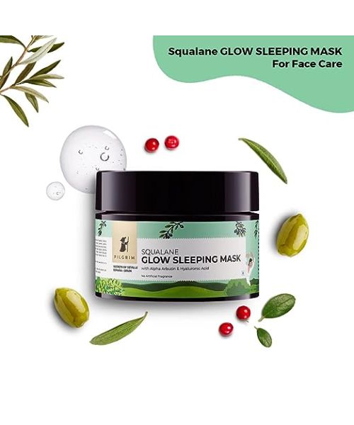 Pilgrim: Squalane Glow Sleeping Mask - 50gm