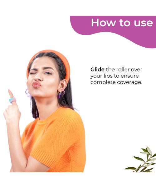 Pilgrim: Squalane Lip Serum - Blueberry with Roll-On - 6ml