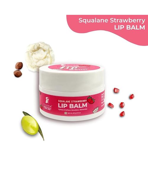 Pilgrim: Squalane Lip Balm - Strawberry - 8gm