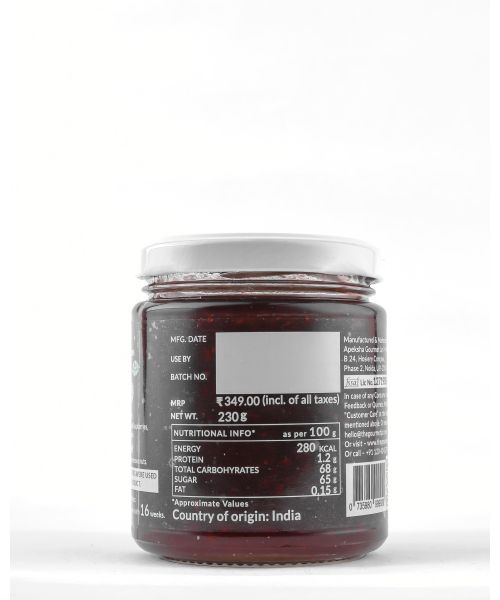 The Gourmet Jar: Raspberry Strawberry Preserve - 230gm