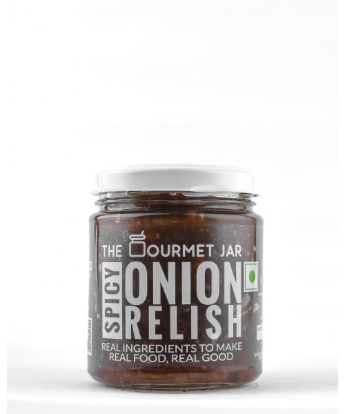 The Gourmet Jar: Spicy Onion Relish - 210gm