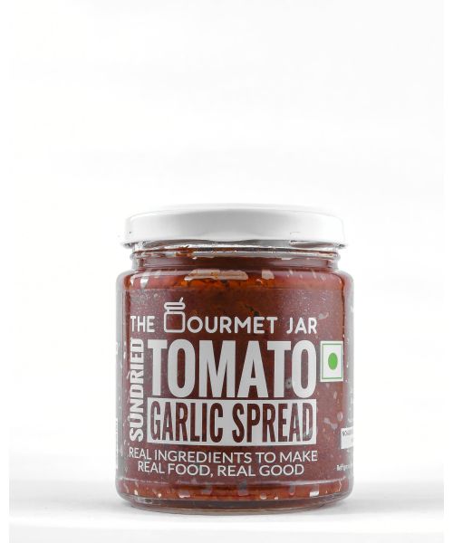 The Gourmet Jar: Sundried Tomato Garlic Spread (with Naga Chilli) - 190gm