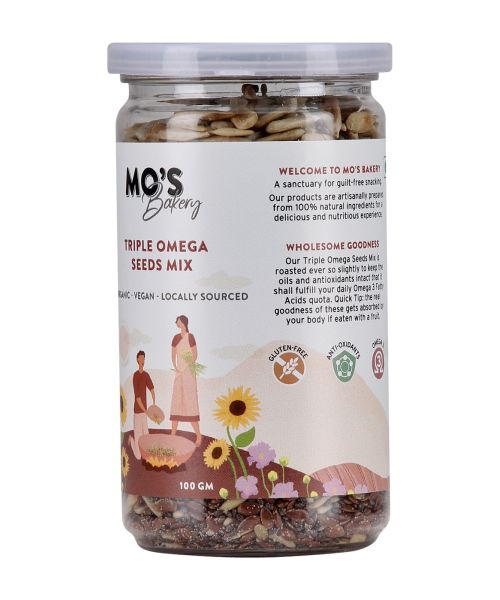 MOS Bakery: Triple Omega Seeds Mix - 100g