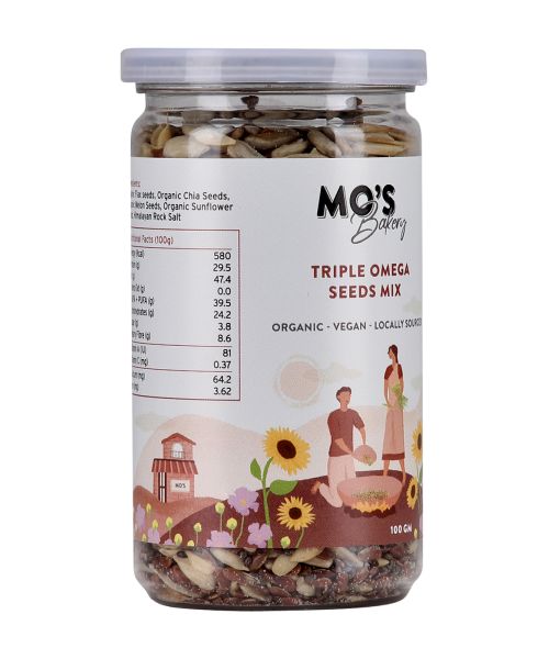 MOS Bakery: Triple Omega Seeds Mix - 100g