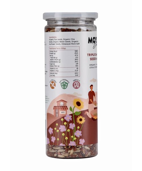 MOS Bakery: Triple Omega Seeds Mix - 175g