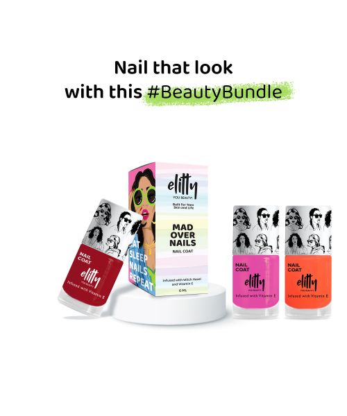 Elitty Beauty: Mad Over Nails (Bad Breakup, Juicy Gossip,Secret Crush) - Viral Combo