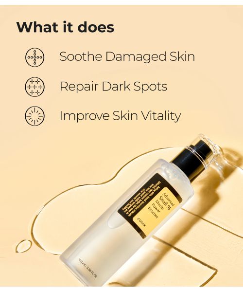 COSRX: Advanced Snail 96 Mucin Power Essence | Pack of 2 | 100ml Each
