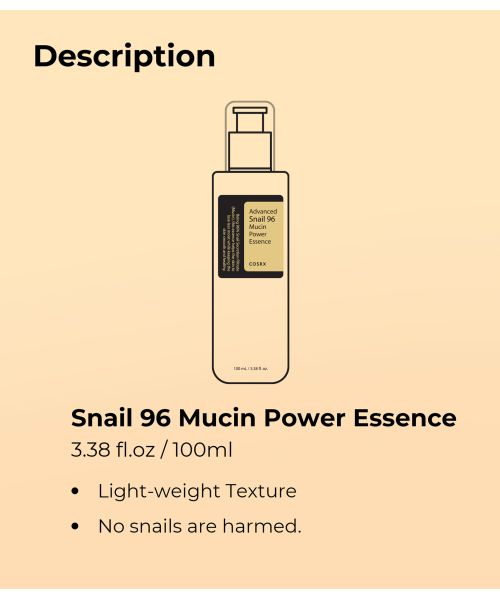 COSRX: Advanced Snail 96 Mucin Power Essence | Pack of 2 | 100ml Each