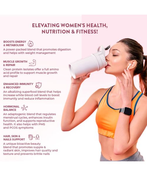 Wellbeing Nutrition: Her Superfood Plant Protein - Chocolate Peanut Butter - 30gm