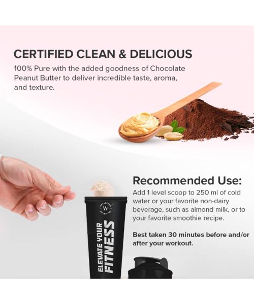 Wellbeing Nutrition: Her Superfood Plant Protein - Chocolate Peanut Butter - 30gm