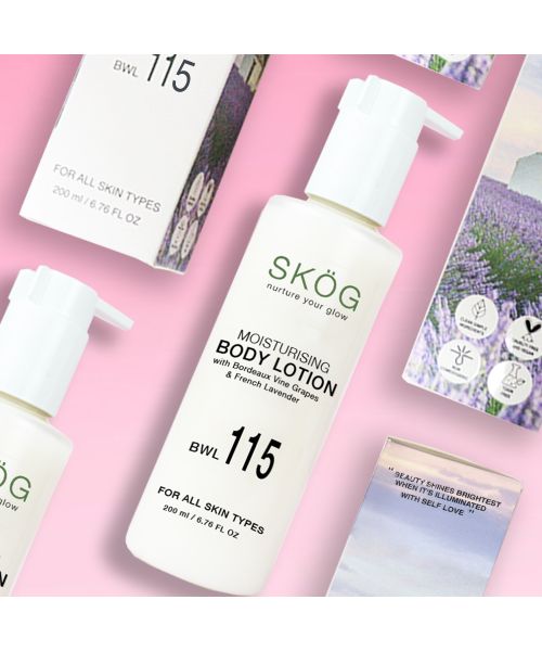 SKOG: Bordeaux Vine Grape Extract Body Lotion- 201ml
