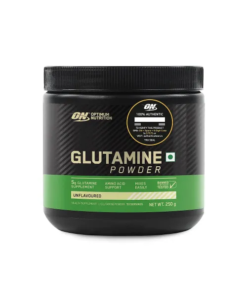 Optimum Nutrition: Glutamine Powder - 250gm - Unflavored