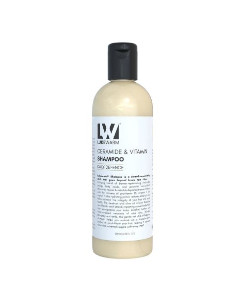 Lukewarm: Ceramide & Vitamin Daily Defence Shampoo, 200ml