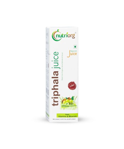 Nutriorg: Triphala Juice - 250 ml ( Pack of 2)