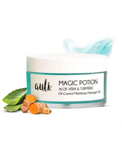 AULI: Aloe Vera and Turmeric Gel - 60gm