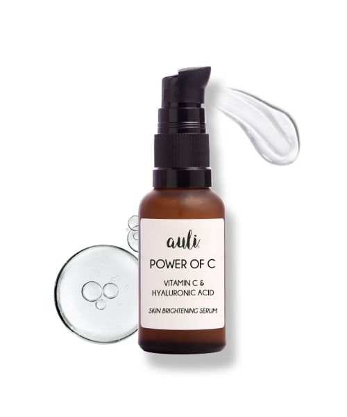 AULI: Power Of C Vitamin C and Hyaluronic Acid Serum - 30ml