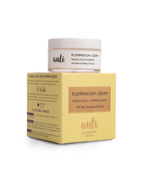 AULI: Plumpkin Mango Pulp and Avocado Oil induced facial moisturiser - 50gm