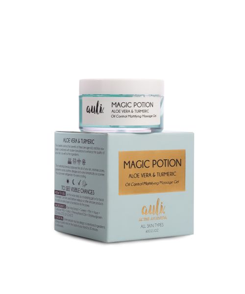 AULI: Aloe Vera and Turmeric Gel - 60gm