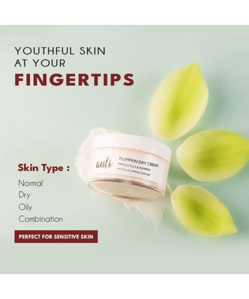 AULI: Plumpkin Mango Pulp and Avocado Oil induced facial moisturiser - 50gm