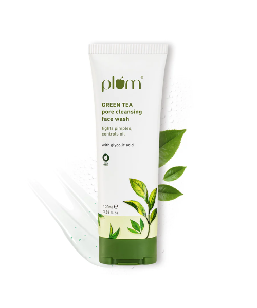 Plum: Plum Green Tea Pore Cleansing Face Wash Acne Face Wash - 100ml