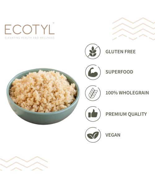 Ecotyl: Quinoa (White) | Gluten Free | High Protein | 500g