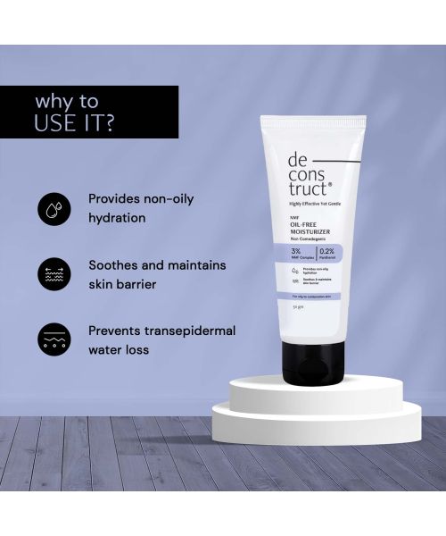 Deconstruct Skincare: Hydrating Moisturizer- 3% Nmf Complex - 50gm