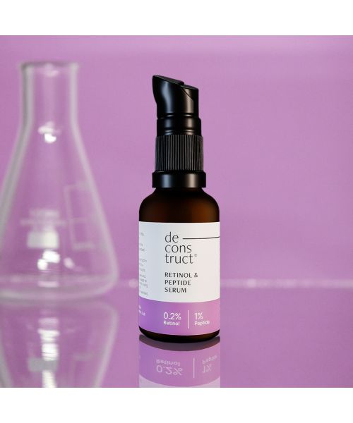 Deconstruct Skincare: Retinol & Peptide Serum- 0.2% Retinol + 1% Peptide - 30ml