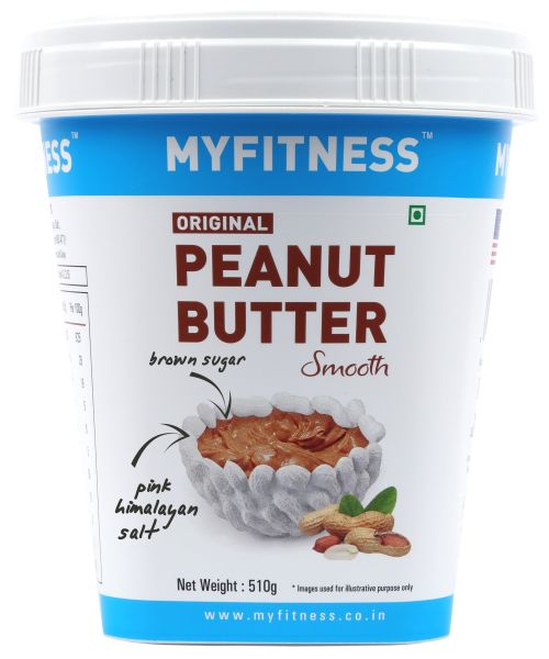 MYFITNESS: Original Smooth Peanut Butter - 510g