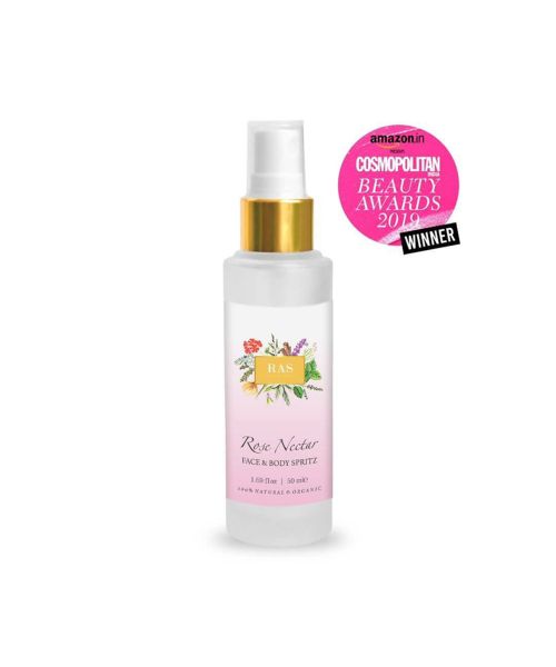 RAS Luxury Oils: Rose Nectar Face & Body Mist - 50ml