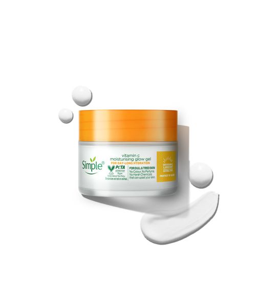 Simple: Protect N Glow Vitamin C Moisturising Glow Gel - 40gm