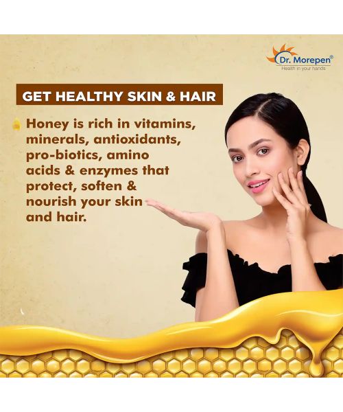 Dr. Morepen: Natural & Pure Multi Flora Honey NMR Tested  - 250gm Pack of 3