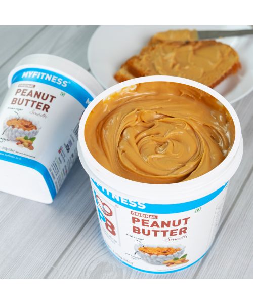 MYFITNESS: Original Smooth Peanut Butter - 1250g