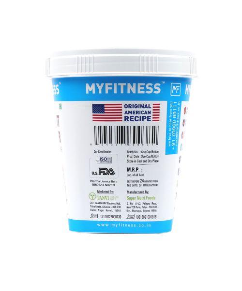 MYFITNESS: Chocolate crispy Peanut Butter - 510g
