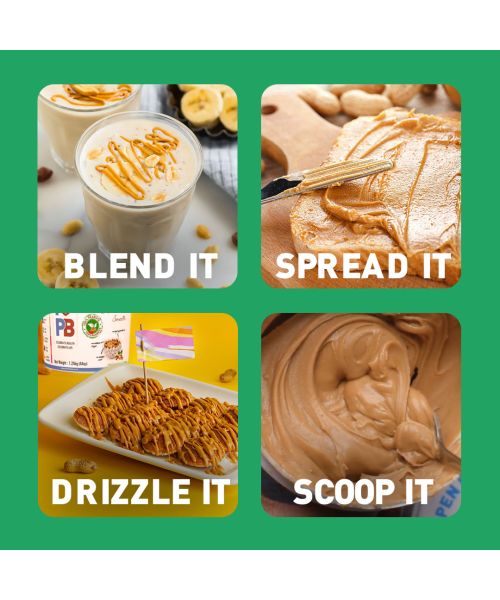 MYFITNESS: Natural Crunchy Peanut Butter - 1250g