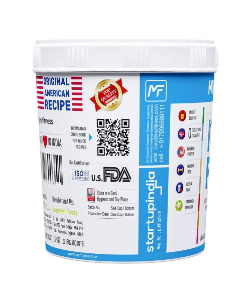 MYFITNESS: Chocolate crispy Peanut Butter - 1200g