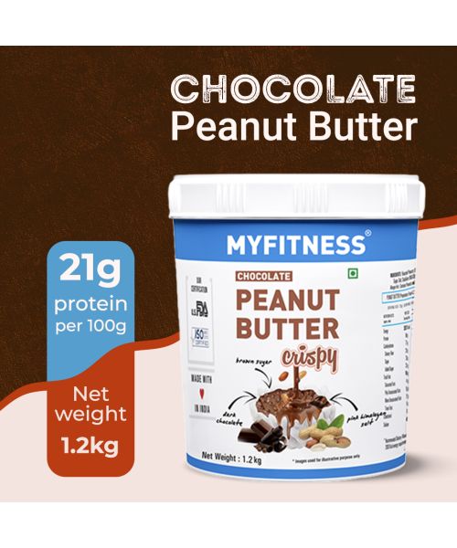 MYFITNESS: Chocolate crispy Peanut Butter - 1200g
