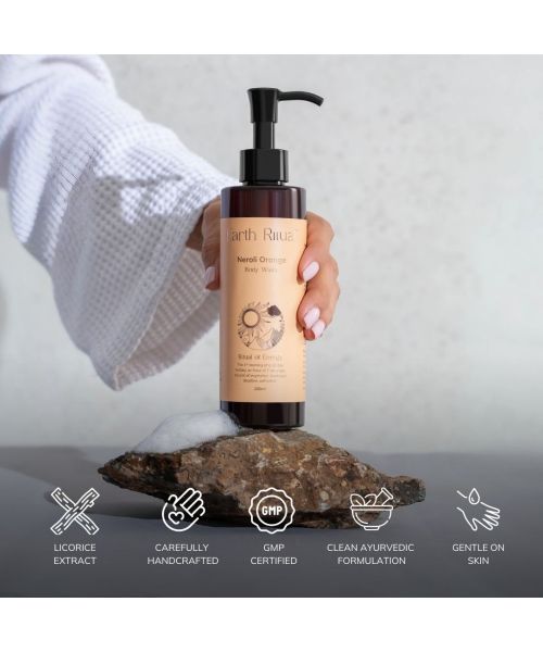 Earth Ritual: Body Wash - Neroli Orange (Energy)- 200ml