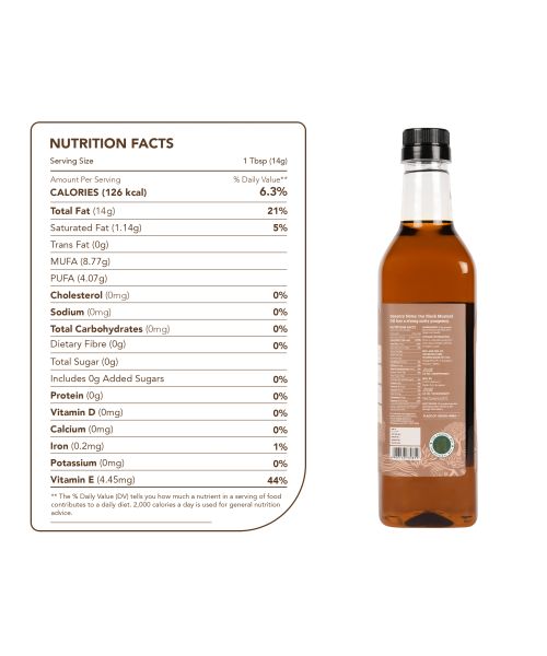 anveshan: Wood Cold Pressed Mustard Oil - 1L