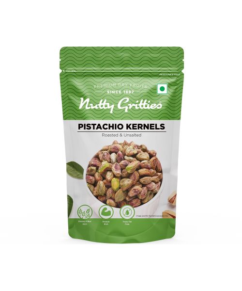 Nutty Gritties: Pista Kernels, Roasted and Unsalted -100g