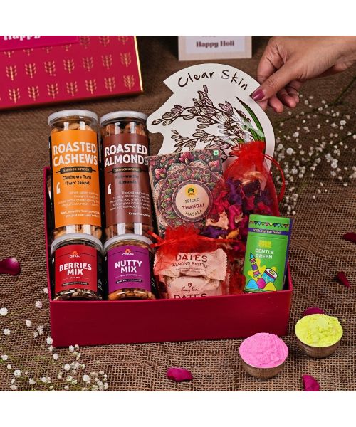 Omay Foods: Joyful Radiance Holi Gift Box
