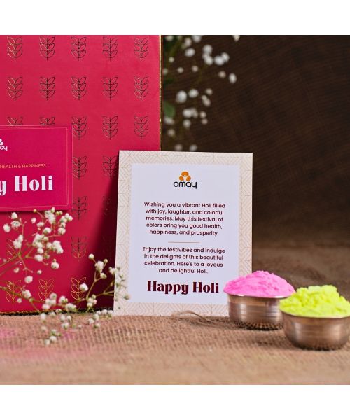 Omay Foods: Joyful Radiance Holi Gift Box