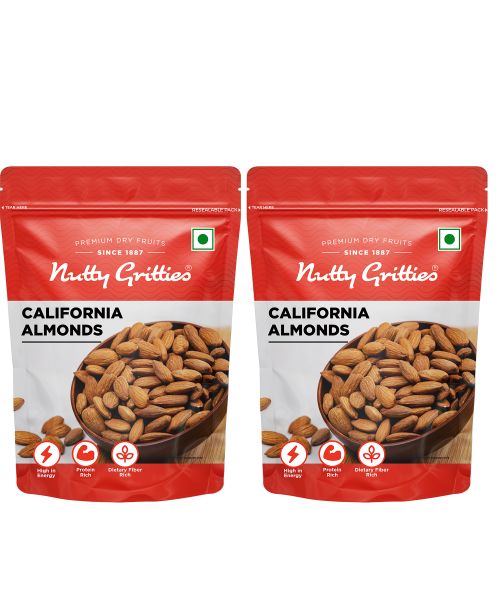 Nutty Gritties: California Almonds - 400g (2 Pack of 200g each)