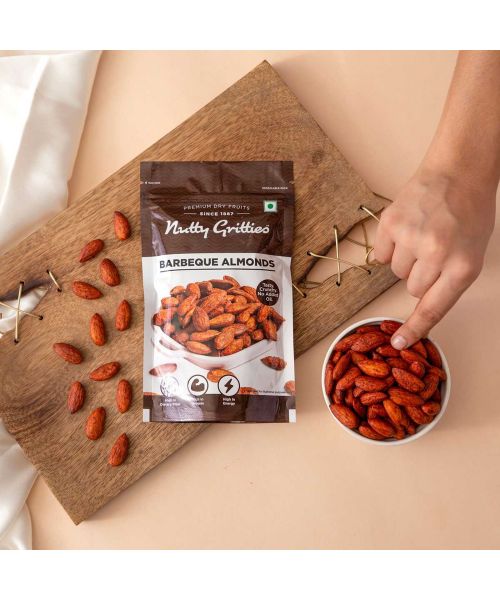 Nutty Gritties: Southern Pepper Cashews, Barbeque Almonds and Thai Chilli Blend - 600g (3 Pack of 200g each)