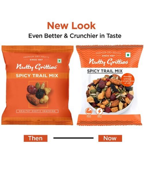 Nutty Gritties: Spicy Trail Mix -240g (10 Pack of 24g each)