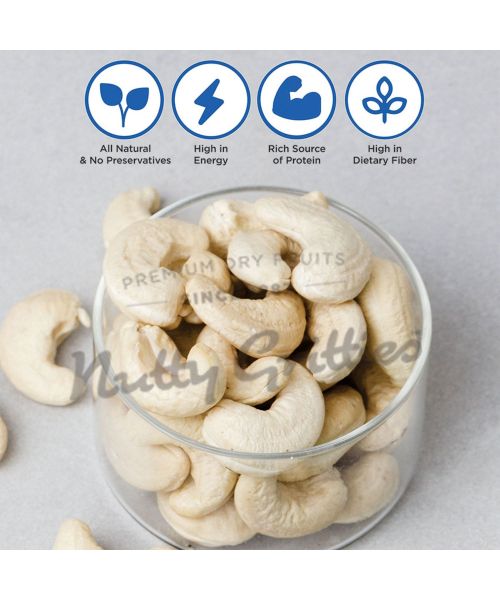 Nutty Gritties: Mixed Daily Needs Nuts Dry Fruits - Almonds, Walnuts Kernels, Cashews, Roasted Salted Pistachios and Raisins Combo - 1Kg (5 Pack of 200g each)