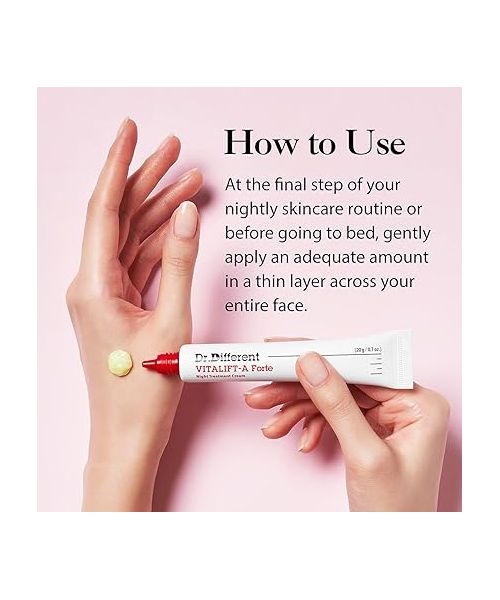 Dr. Different: VITALIFT-A Forte Night Treatment Cream- 20g