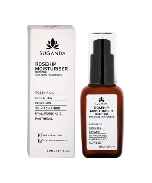 Suganda: Rosehip Moisturiser (Scented) - 50ml