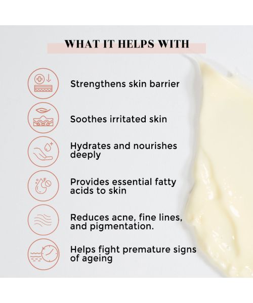 Suganda: Rosehip Moisturiser (Unscented) - 50ml