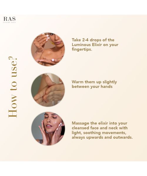 RAS Luxury Oils: Luminous Skin Clearing Face Elixir - 6ml